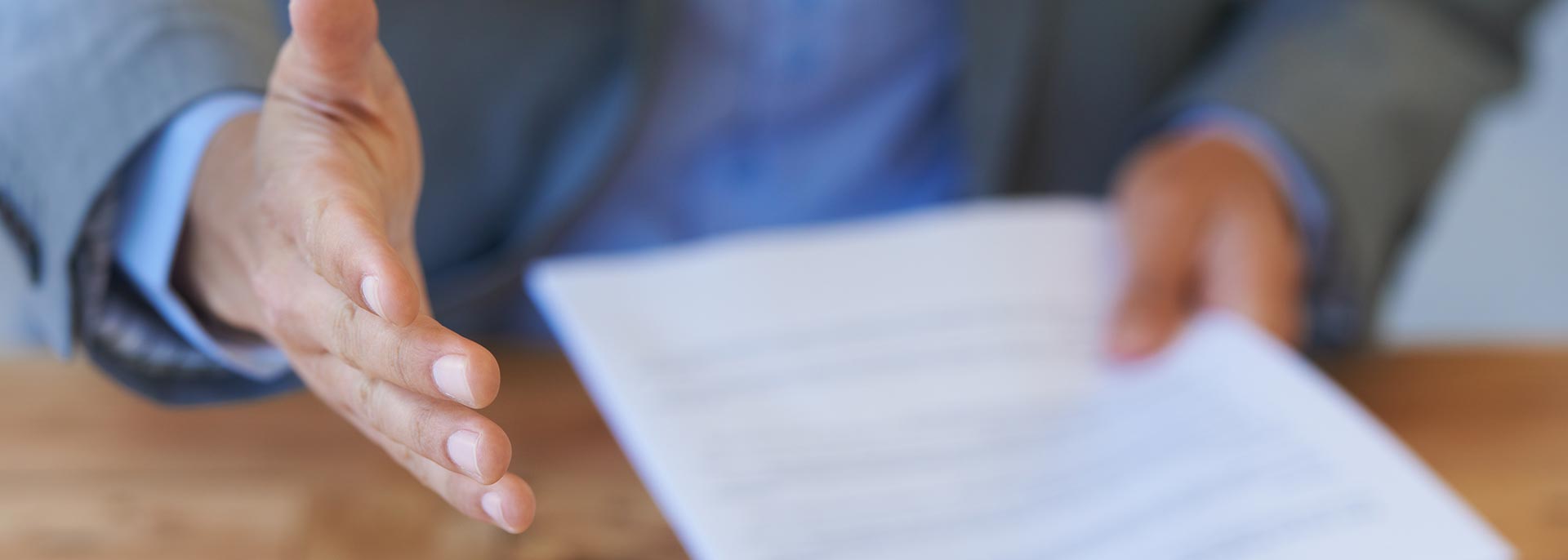 A client receiving a TPD payout.